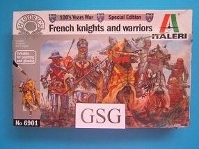 French Knights and warriors 1:32 nr. 6901-01, Hobby en Vrije tijd, Modelbouw | Figuren en Diorama's, Ophalen, Nieuw, 1:35 tot 1:50