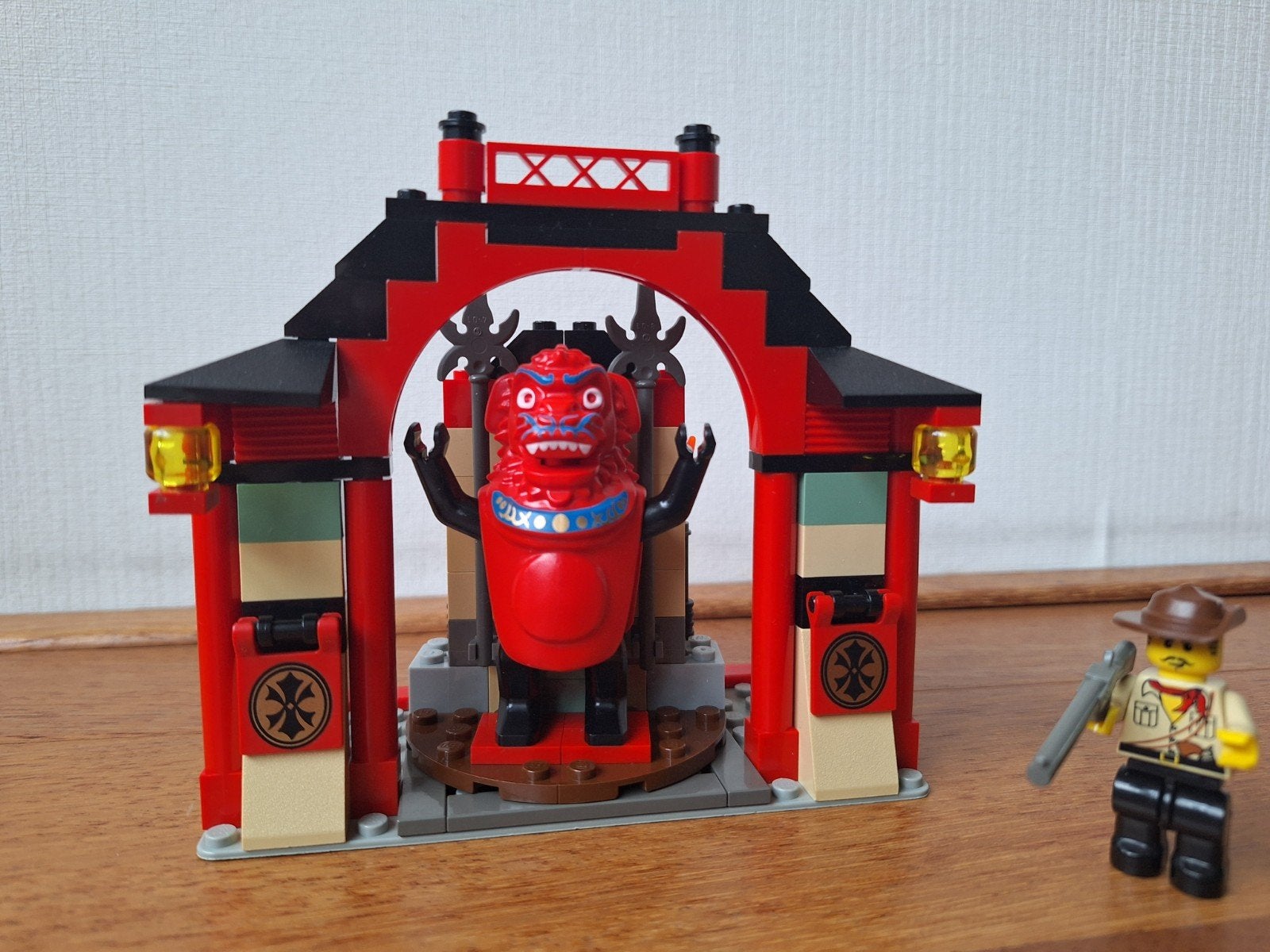 7413 Lego De passage van Jun-Chi Oriënt Expeditie, Lego, Ophalen of Verzenden, Zo goed als nieuw, Compleet