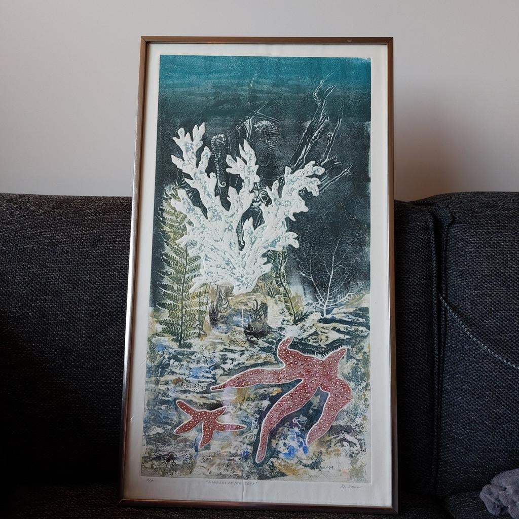 Onderwaterwereld Koraal en Zeesterren, Antiek en Kunst, Ophalen