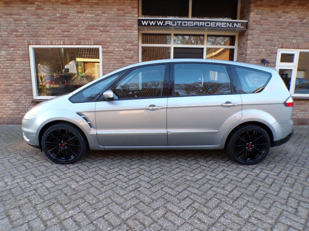 Ford S-Max 2.0-16V, Auto's, Ford, Voorwielaandrijving, Stof, Gebruikt, Zwart