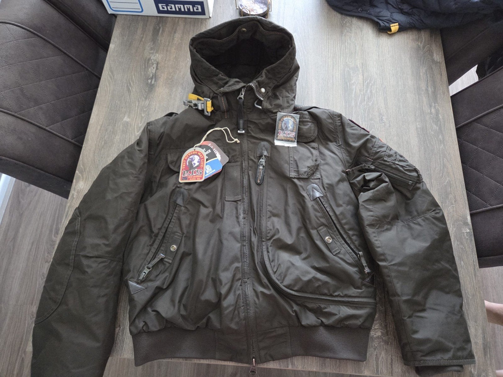 Parajumpers Gobi Bomber Jacket - Heren - Maat XL, Kleding | Heren, Ophalen, Maat 56/58 (XL), Parajumpers, Gedragen