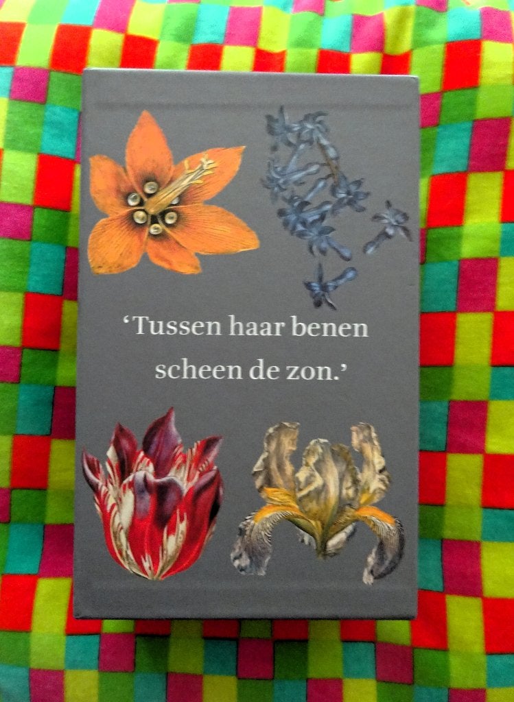 Box met 4 boeken * Tussen haar benen scheen de zon, Verzenden, Gelezen