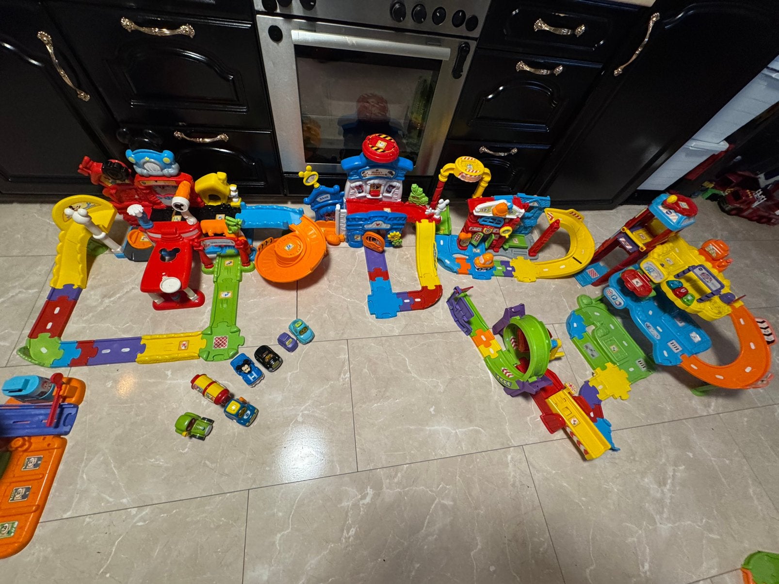 Grote set vtech Toet toet auto’s, Ophalen, Gebruikt, 2 tot 4 jaar