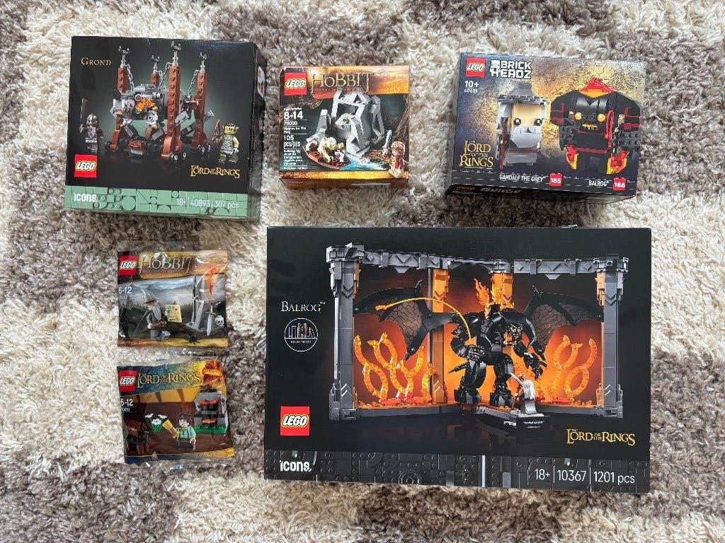 LEGO Lord of the Rings & The Hobbit sets, Ophalen, Zo goed als nieuw, Overige typen