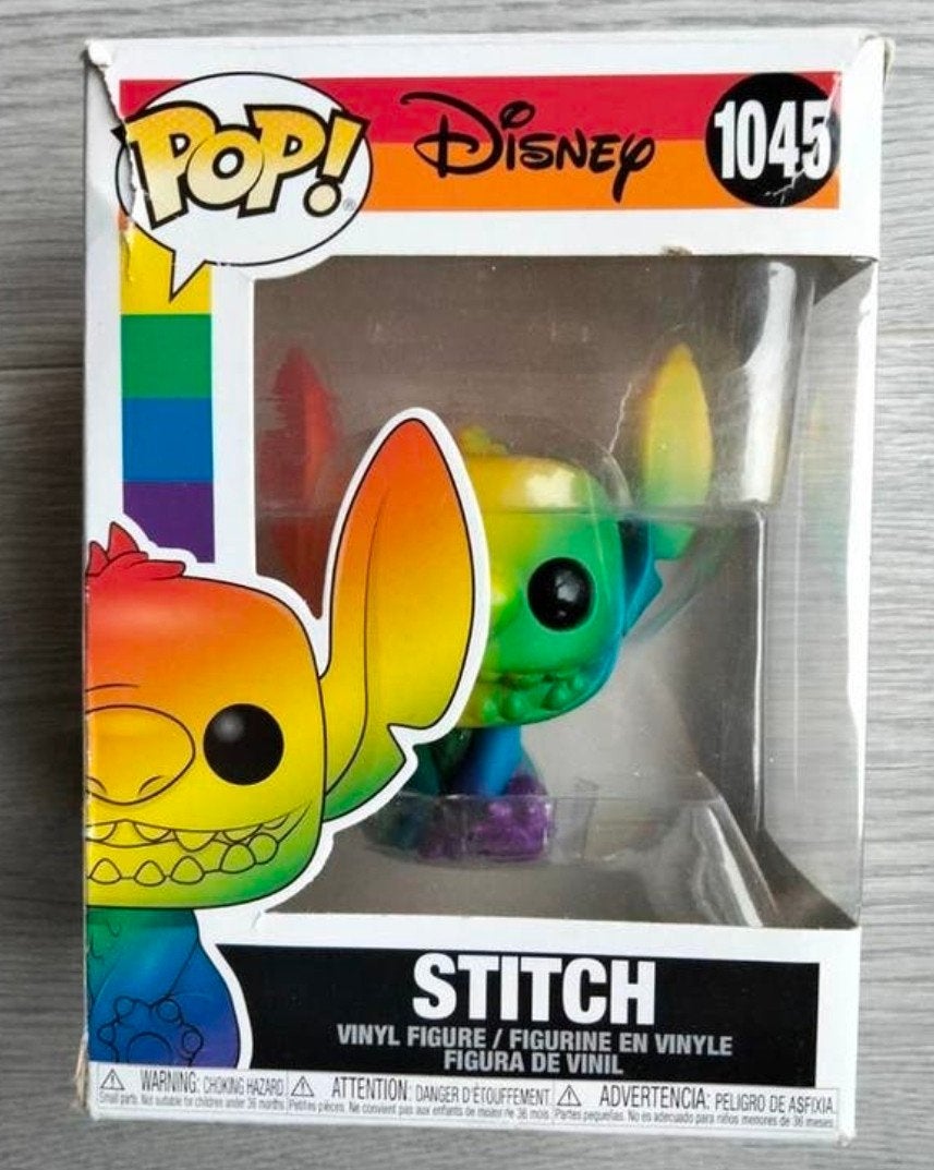 1045 Stitch Pride Disney Funko Pop, Verzamelen, Poppetjes en Figuurtjes, Ophalen of Verzenden, Zo goed als nieuw