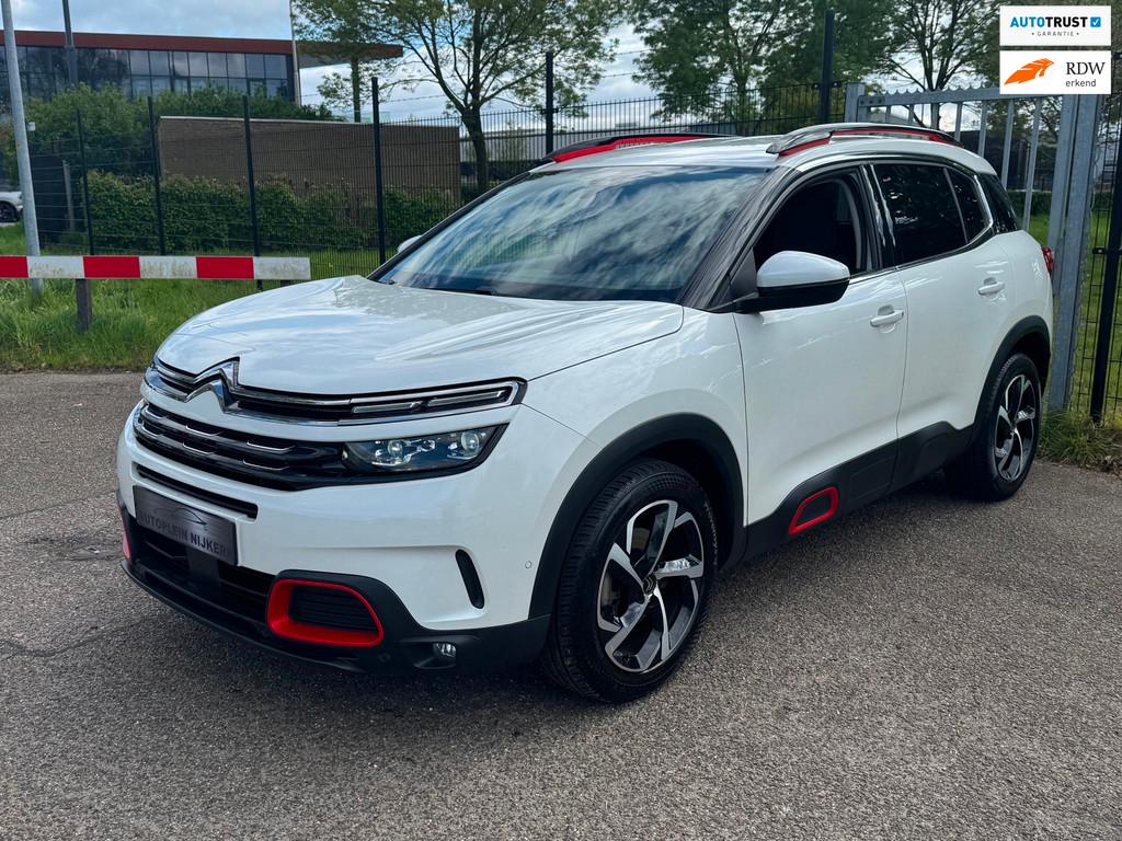 Citroen C5 Aircross 1.2 PureTech Shine Leder LED 360Camera, Auto's, Citroën, Voorwielaandrijving, 1350 kg, Gebruikt, Euro 6