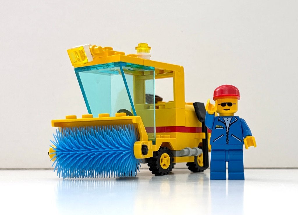 Lego Classic Town no. 6649: Straatveger - Street Sweeper, City, Lego, Compleet, Ophalen of Verzenden