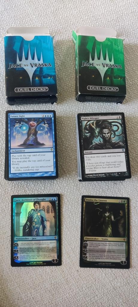 Magic: The Gathering - Jace vs Vraska Duel Decks, Hobby en Vrije tijd, Verzamelkaartspellen | Magic the Gathering, Zo goed als nieuw