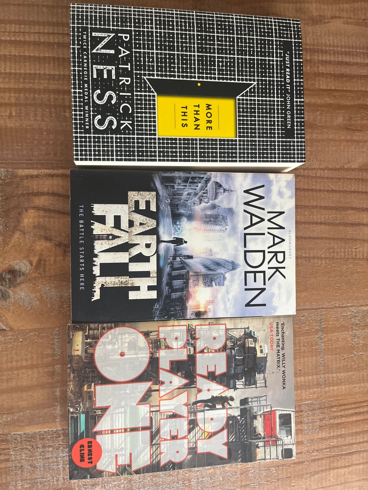 More Than This, Earthfall, Ready Player One, Boeken, Ophalen of Verzenden, Zo goed als nieuw