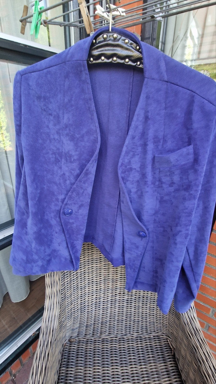Edgar Vos Indico Blauwe Dames Blazer Maat 40/42, Kleding | Dames, Edgar Vos, Ophalen of Verzenden