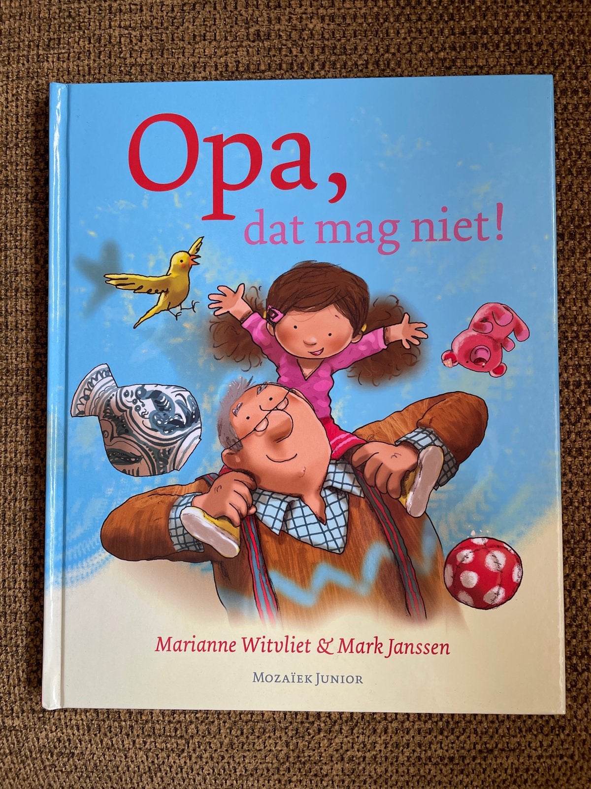 Marianne Witvliet - Opa, dat mag niet!, Boeken, Gelezen, 3 tot 4 jaar, Marianne Witvliet, Ophalen of Verzenden