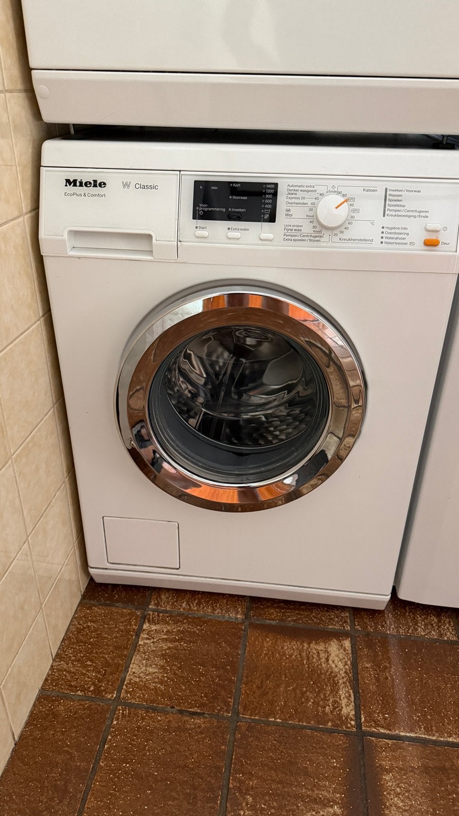 Miele W Classic WDA211 WPM Wasmachine, Ophalen, Gebruikt, Handwasprogramma, Voorlader