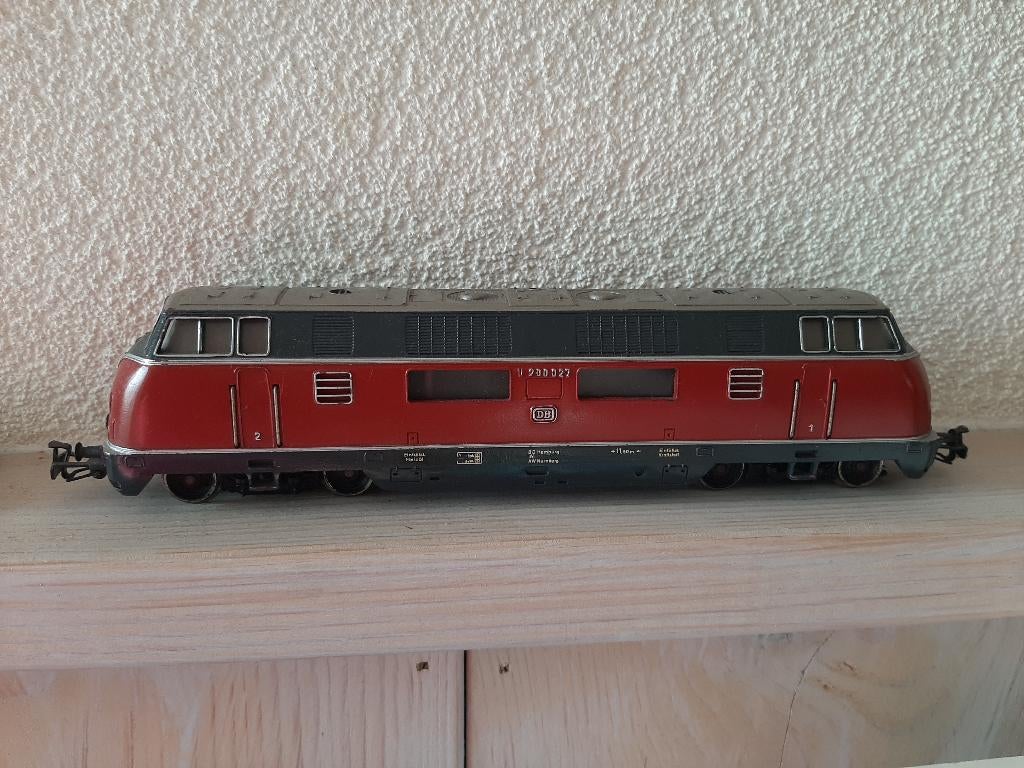 Marklin 3021 diesellocomotief v200027., Wisselstroom, Gebruikt, Locomotief, Ophalen of Verzenden
