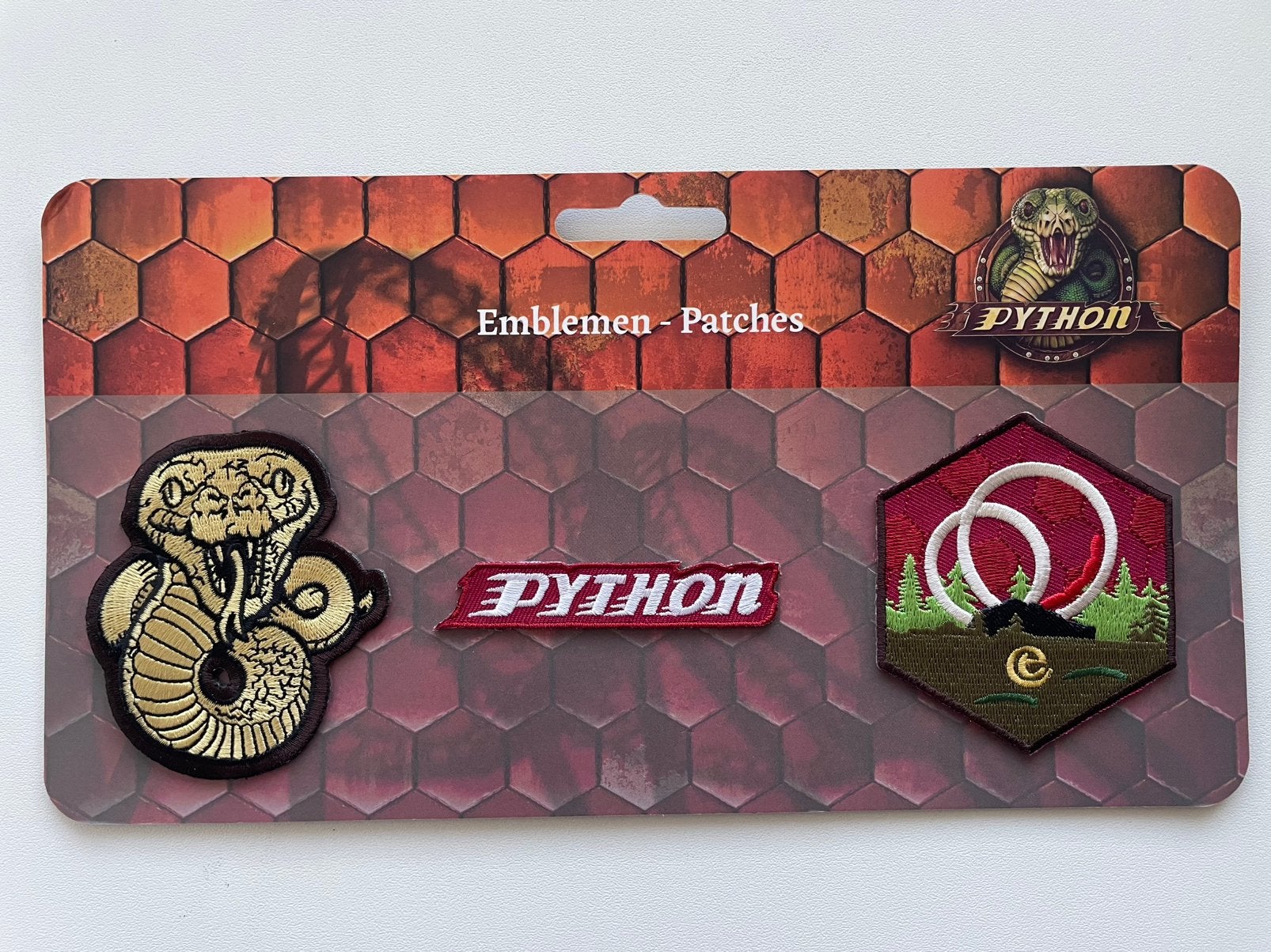 Efteling Emblemen Python, Ophalen of Verzenden, Nieuw, Kleding