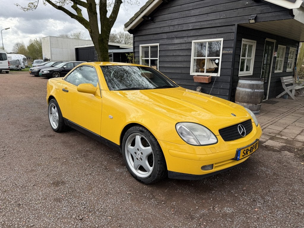 Mercedes-Benz SLK klasse 200 (bj 1998, automaat), Auto's, Oldtimers, Automaat, 1998 cc, Lederen bekleding, Cabriolet