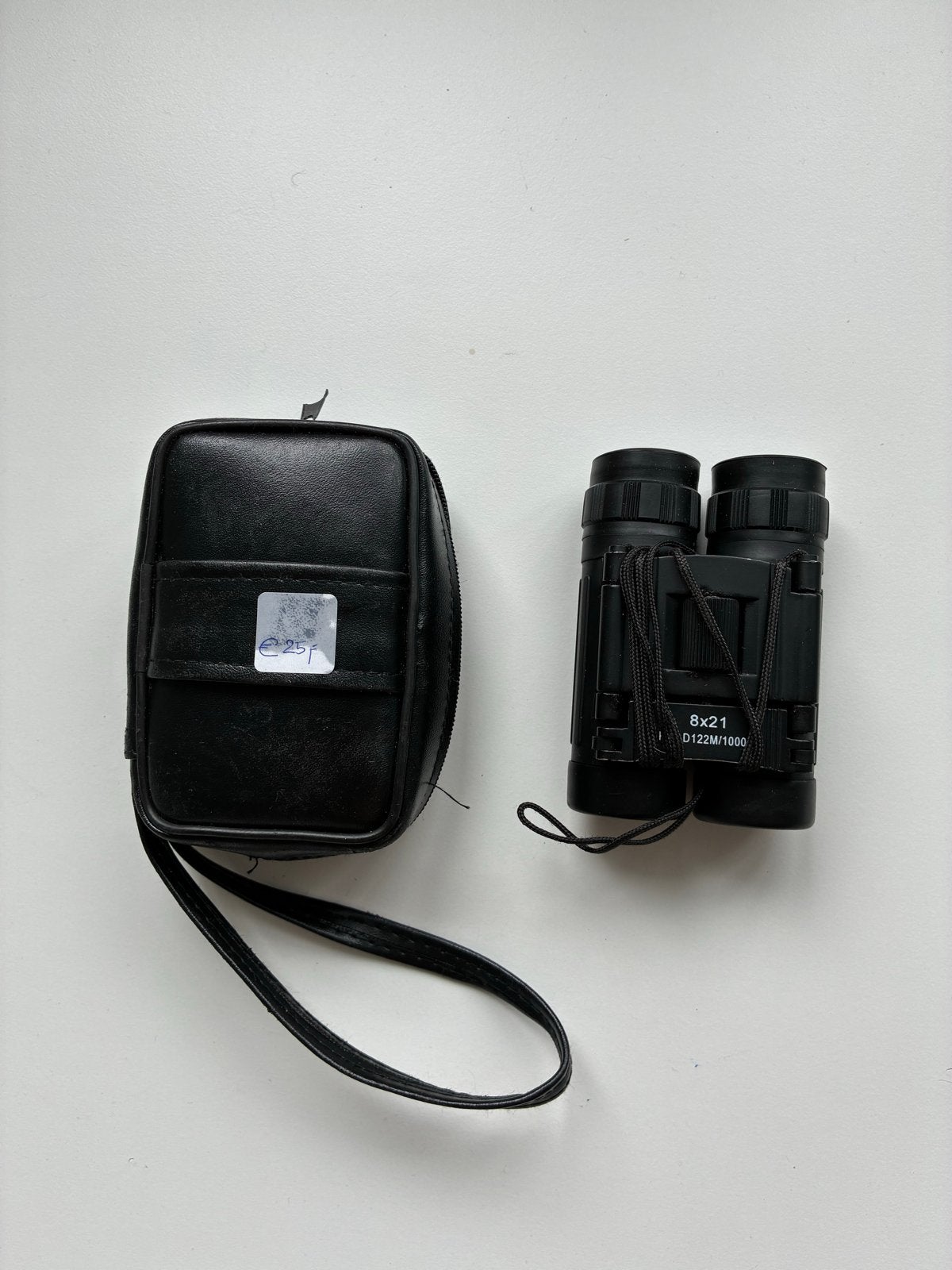 Baan kijker / Compacte Verrekijker 8x21 met Hoesje, Gebruikt, Dakkant (recht), Ophalen of Verzenden, 8 tot 12x