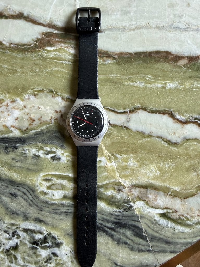 Swatch irony herenhorloge, Overige materialen, Verzenden, Polshorloge, Swatch