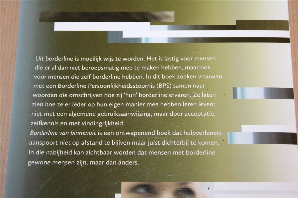 Borderline van Binnenuit — Handreiking Aan Hulpverleners, Boeken, Ophalen of Verzenden, Zo goed als nieuw