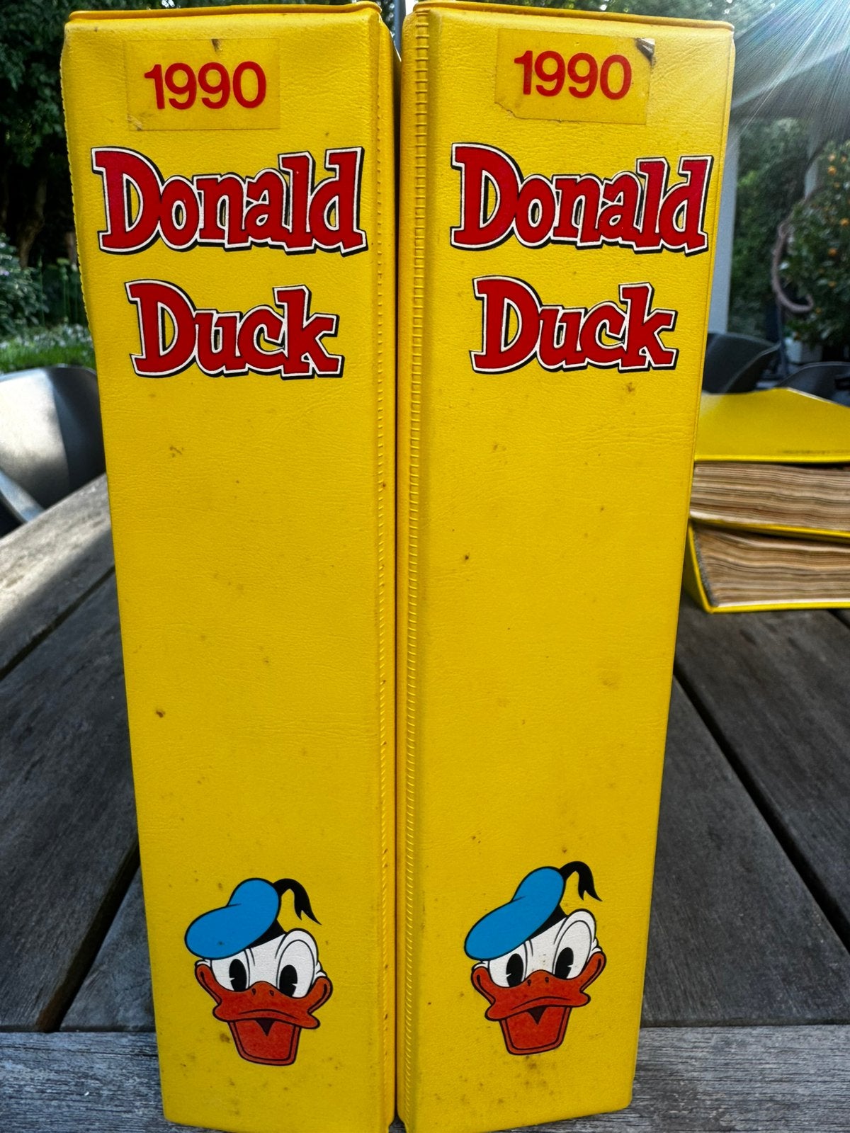 Donald Ducks jaargang 1990 in verzamelband, Complete serie of reeks, Ophalen of Verzenden, Zo goed als nieuw