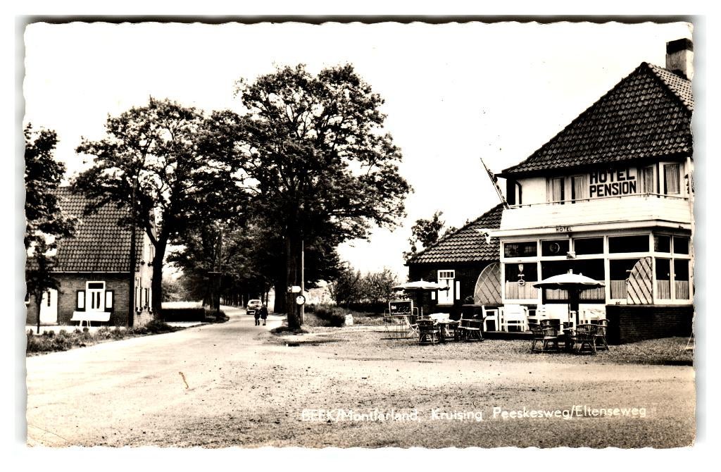 Beek/Montferland, Kruising Peeskesweg/Eltenseweg, Verzenden, 1960 tot 1980, Gelopen, Gelderland