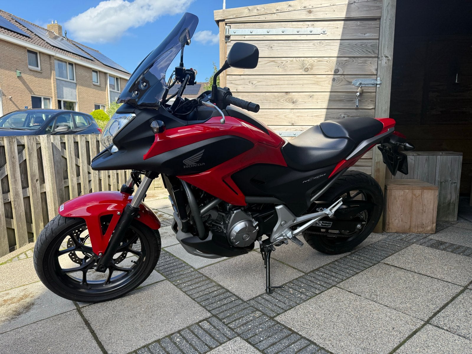 Honda NC700X zeer nette staat en weinig kilometers! A2 motor, Motoren, 2 cilinders, Gebruikt, Particulier, Toermotor