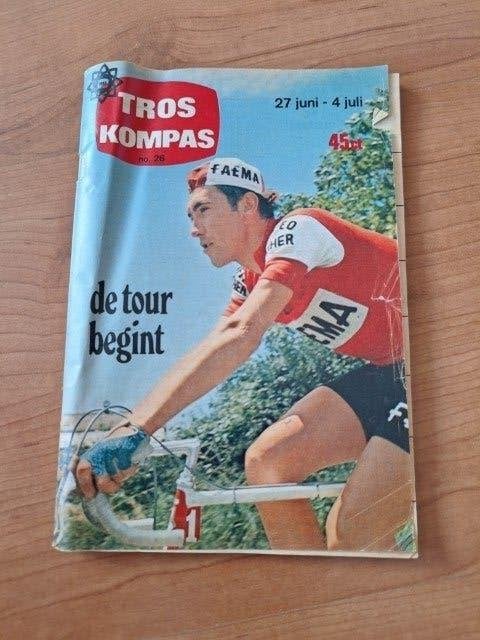 Tros Kompas 1970 Eddy Merckx Fabeltjeskrant Songfestival, Ophalen of Verzenden, Gelezen, Muziek, Film of Tv