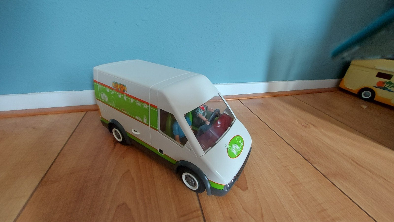 Vrolijke Playmobil set: Foodtruck & BBQ - Sinterklaas cadeau, Gebruikt, Losse onderdelen, Voertuig, Ophalen of Verzenden