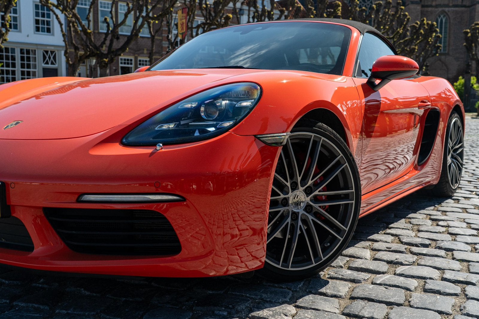 Porsche 718 Boxster S, van liefhebber 2.5 350PK PDK 2017, Auto's, Porsche, Achterwielaandrijving, Zwart, 350 pk, 84 €/maand