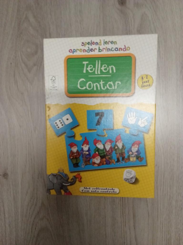 Spelend Leren: Tellen (4-7 jaar), Kinderen en Baby's, Speelgoed | Educatief en Creatief, Gebruikt, Puzzelen, Rekenen, Ontdekken