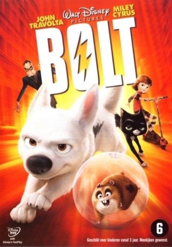 DVD: Walt Disney: Bolt, Tekenfilm, Amerikaans, Ophalen of Verzenden, Zo goed als nieuw