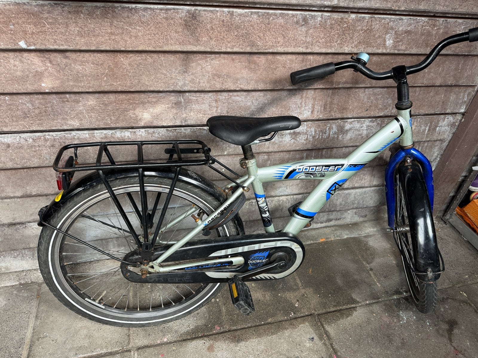 Jongensfiets 22 inch, Ophalen, Gebruikt, Terugtraprem, 22 inch