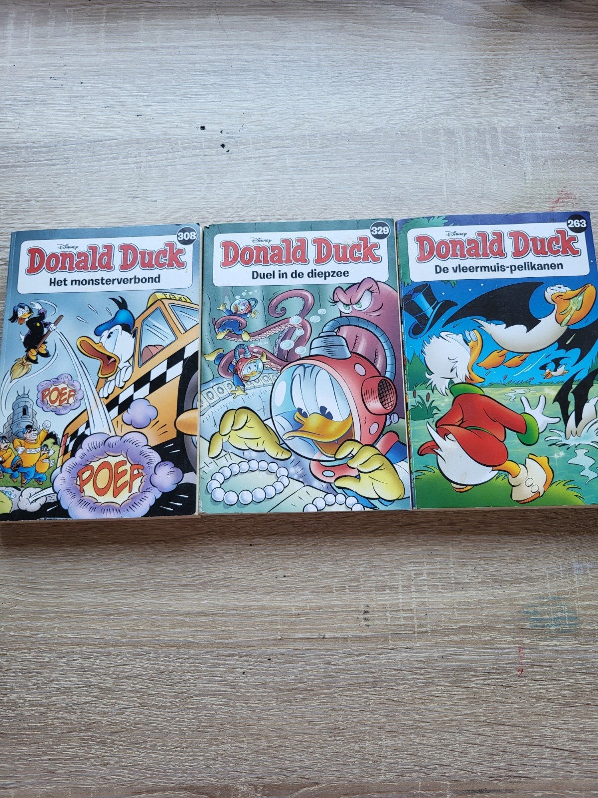 Donald Duck Pockets (set van 3), Meerdere stripboeken, Ophalen, Gelezen