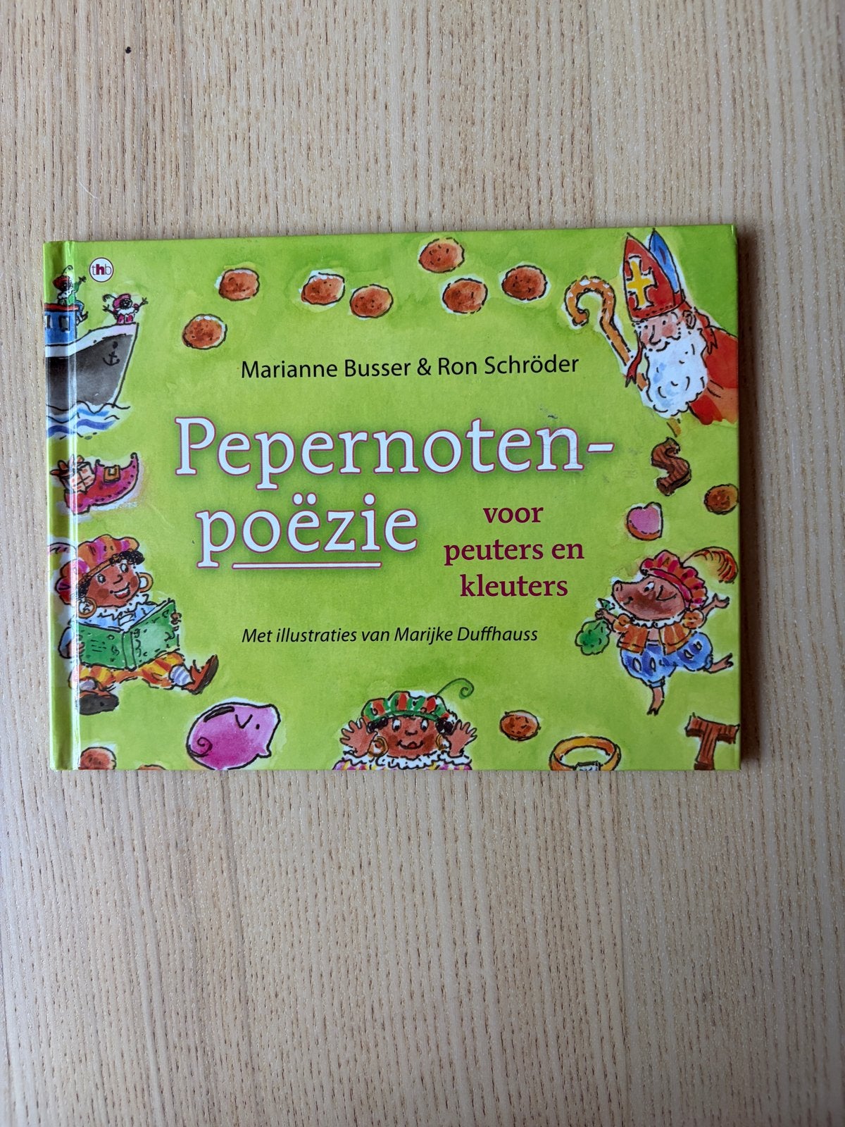 Pepernotenpoëzie voor peuters en kleuters - Sinterklaasboek, Ophalen of Verzenden, Zo goed als nieuw, 2 tot 3 jaar