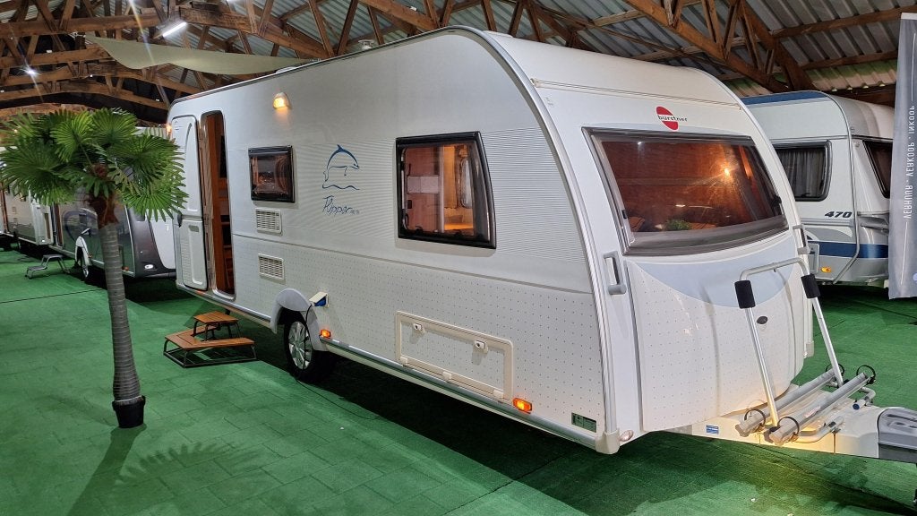 Bürstner Flipper 490 TK Voortent/Stapelbed, Caravans en Kamperen, Weststraße 33 77694 Kehl, Duitsland, Bürstner GmbH & Co. KG