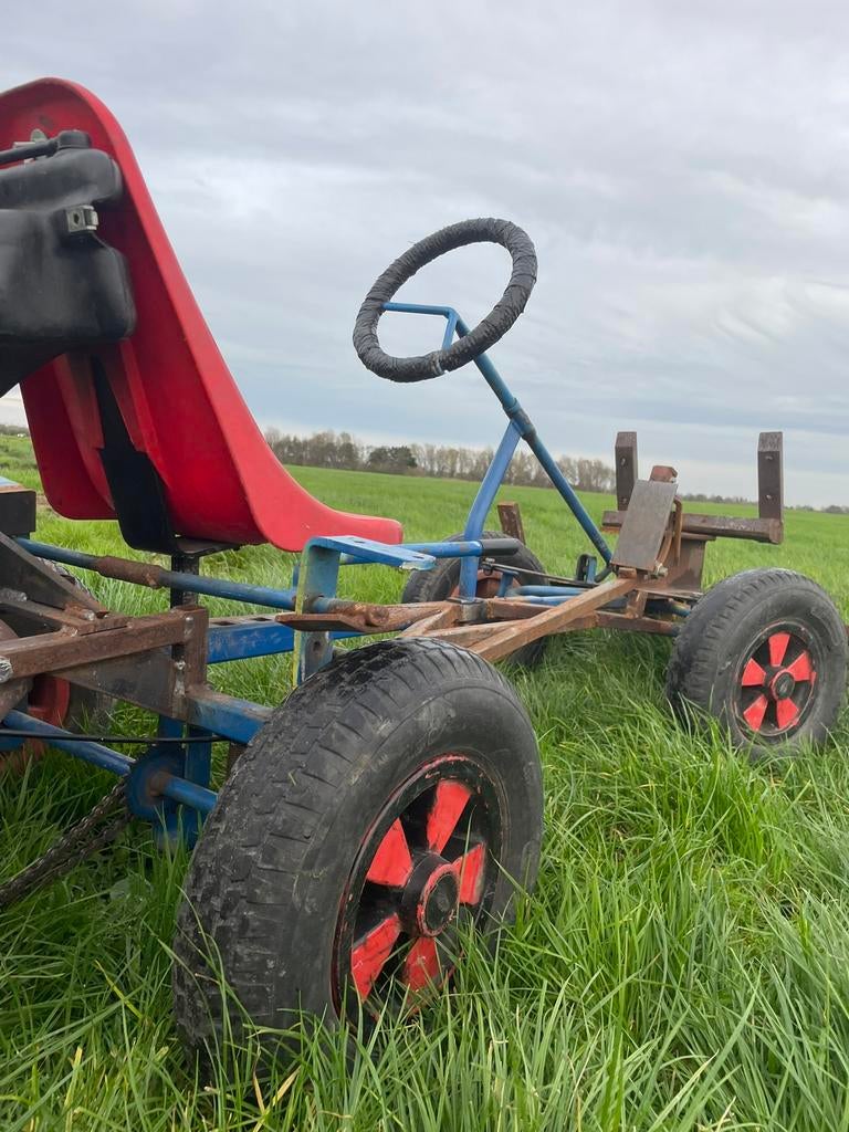 Skelter met piaggio scooter blok 4 takt, Ophalen, Gebruikt, Overige merken, Motor