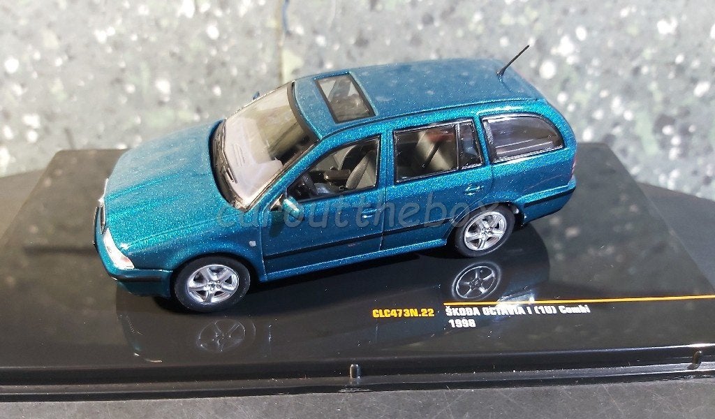 Skoda Octavia I blauw 1/43 Ixo V891, Hobby en Vrije tijd, Modelauto's | 1:43, Verzenden, Nieuw, Auto, Overige merken