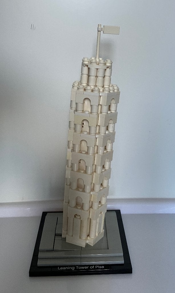 Lego Architecture 21015 The Leaning Tower of Pisa - Compleet, Gebruikt, Lego, Architecture, Ophalen of Verzenden