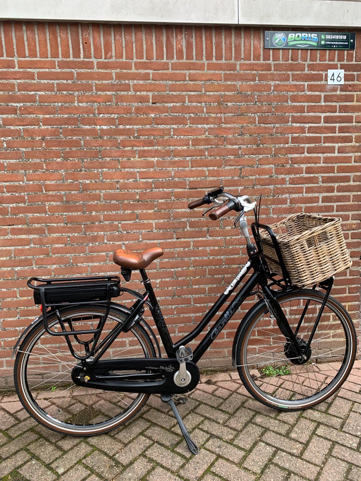 Gazelle Miss Grace  Dames E-bike,fiets met garantie, Gebruikt, Versnellingen, Ophalen of Verzenden, 57 tot 61 cm