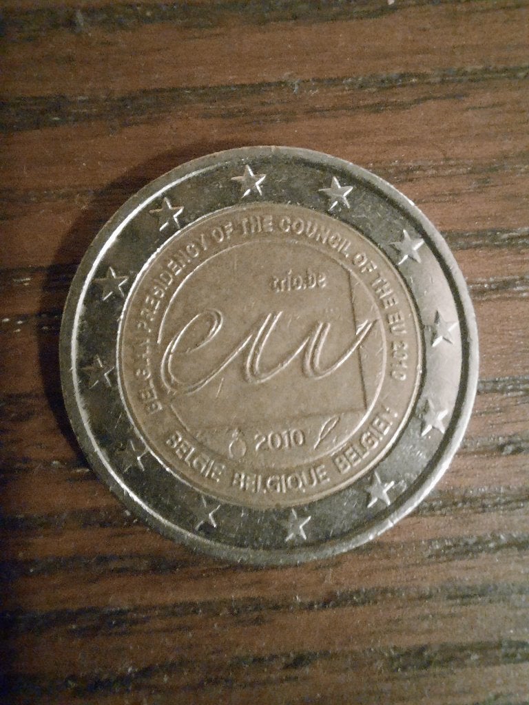 Munt 2 Euro - België 2010, Ophalen of Verzenden, België, 2 euro, Losse munt