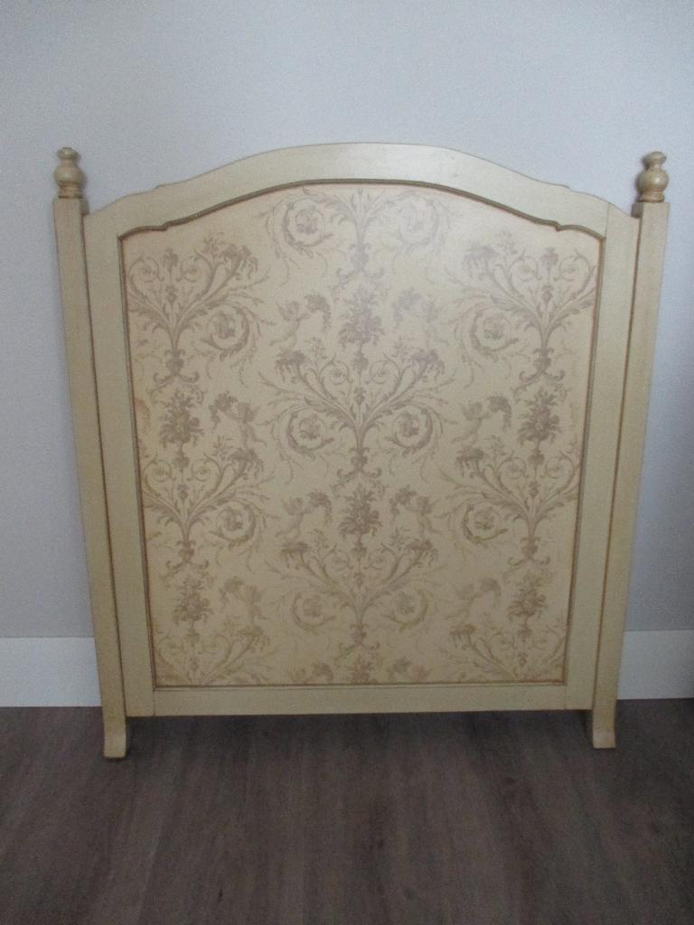 hoofdbord, hoofdeind  voor 1 persoons bed, Huis en Inrichting, Slaapkamer | Bedden, Ophalen, 100 cm, Klassiek, romantisch, Eenpersoons