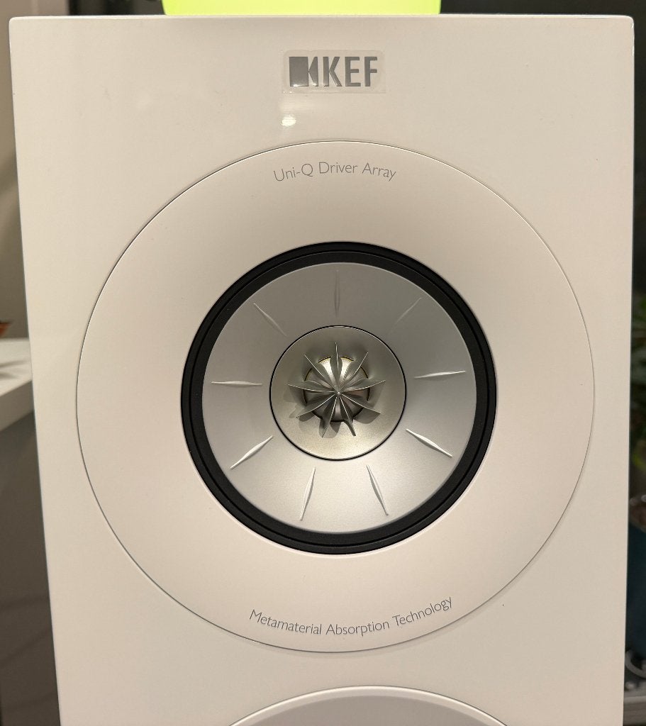 KEF R3 Meta, hoogglans wit, nieuwstaat, originele stands, Zo goed als nieuw, KEF, Ophalen, 150 watt of meer