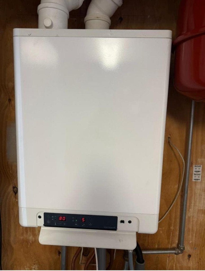 Intergas Kombi Kompakt HRE 24/18 A, Doe-het-zelf en Verbouw, Verwarming en Radiatoren, Ophalen, 30 tot 80 cm, Gebruikt, Cv-ketel of Combi-ketel