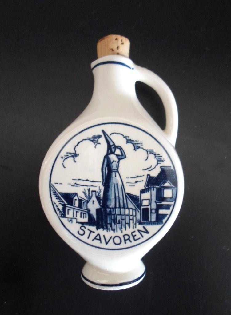 Kruikje Stavoren. Batavus Heerenveen. Delfts blauw., Verzamelen, Merken en Reclamevoorwerpen, Ophalen of Verzenden, Zo goed als nieuw