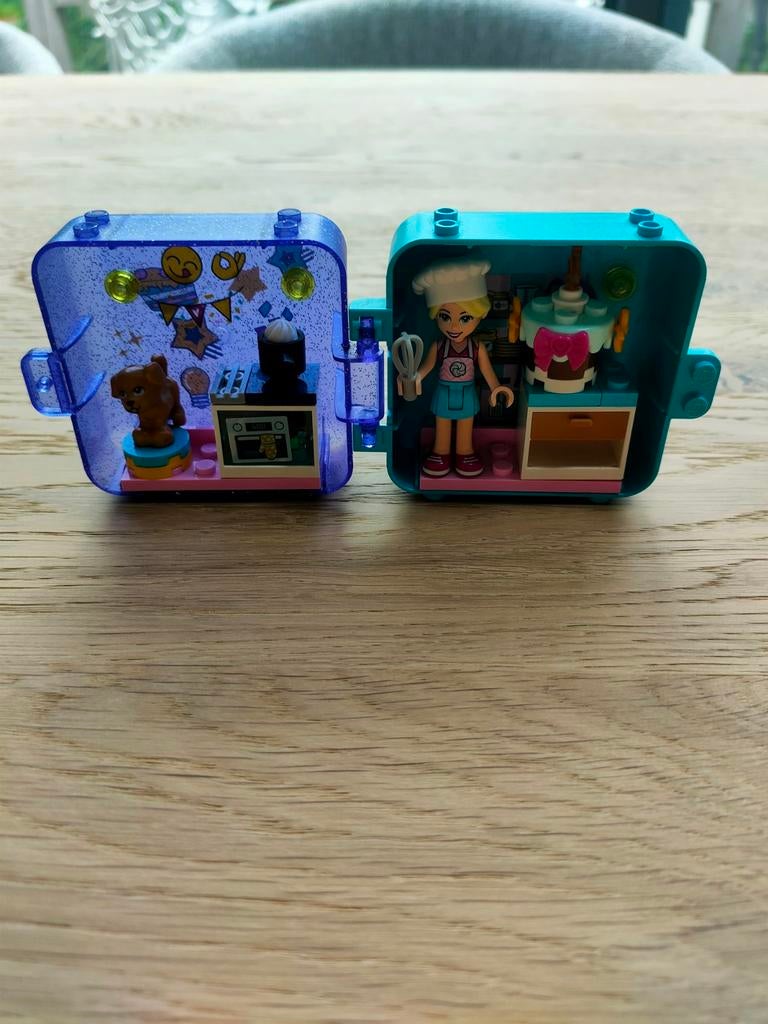 Lego Friends Speelkubus stefanies Bakplezier (41401), Lego, Friends, Ophalen of Verzenden, Complete set