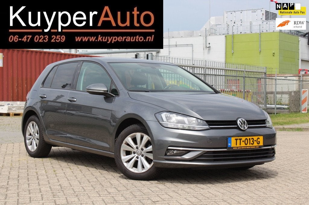 Volkswagen Golf 1.0 TSI Comfortline AUTOMAAT nap NETTE 5 DRS, Gebruikt, Euro 6, 1165 kg, Origineel Nederlands