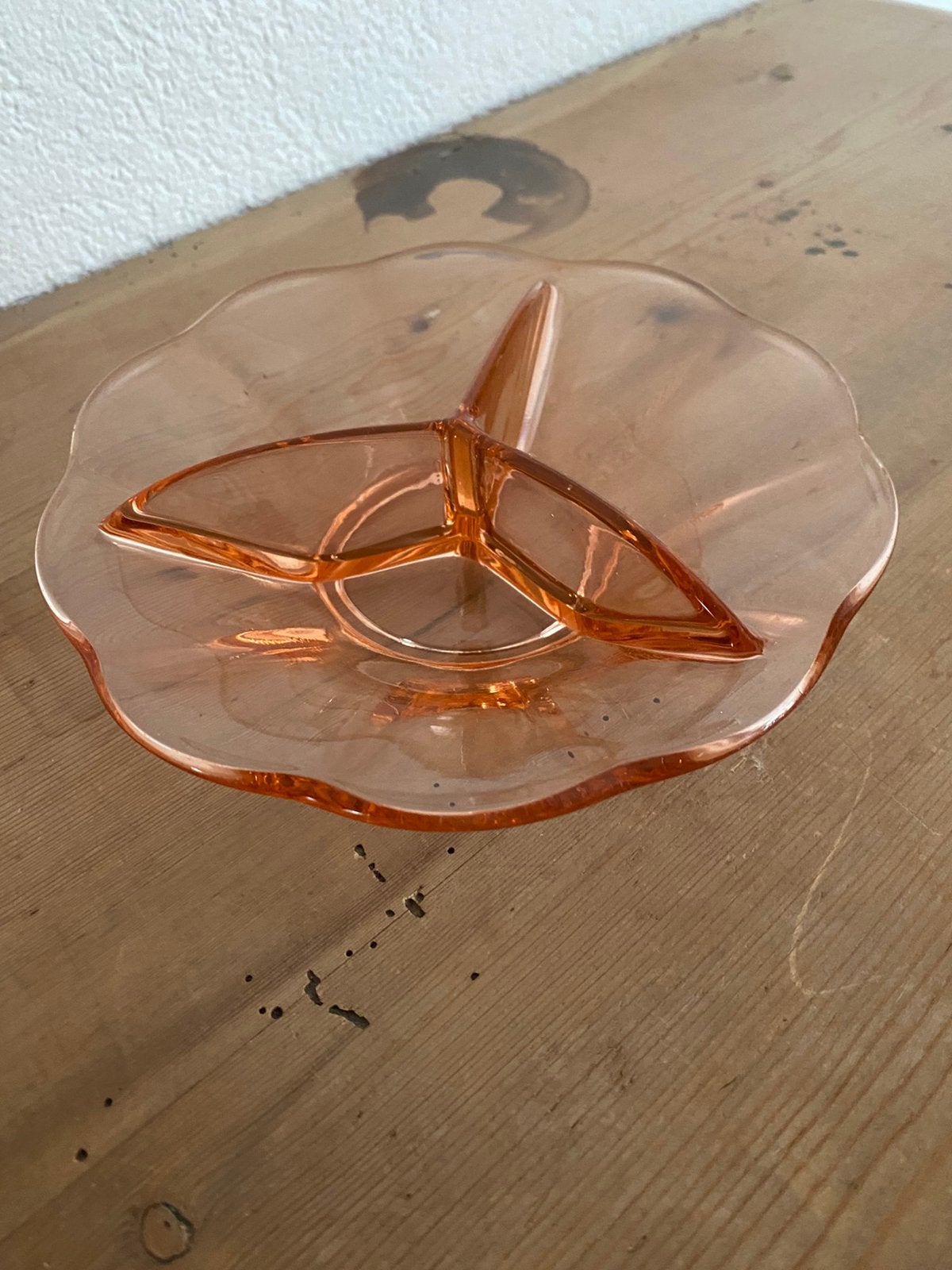 Bonbonschaaltje glas, Ophalen