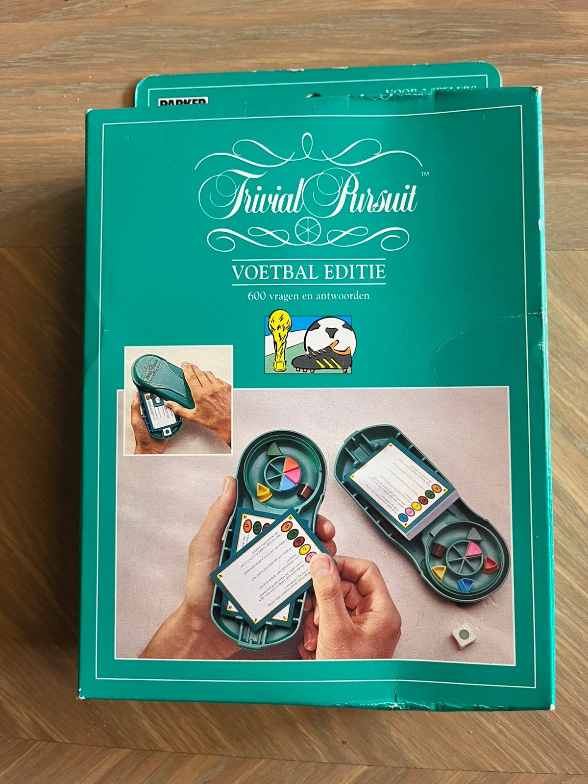 Voetbal Trivial Pursuit editie 600 vragen, Een of twee spelers, Ophalen, Gebruikt