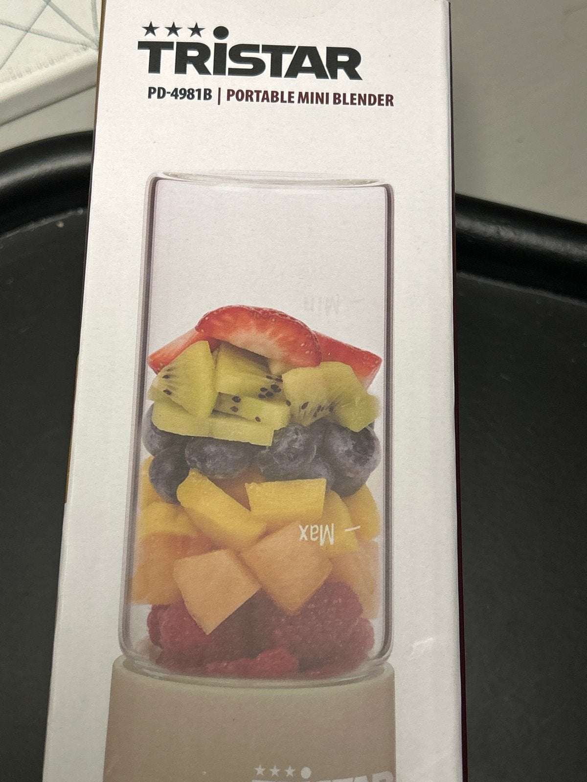 Tristar PD-4981B Draagbare Mini Blender - Nieuw in doos, Witgoed en Apparatuur, Verzenden, Nieuw, Blender to go
