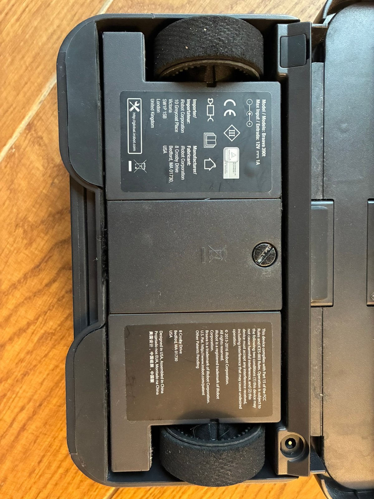 Dweilrobot iRobot Braava 390t, Ophalen, Gebruikt, IRobot, Robotstofzuiger