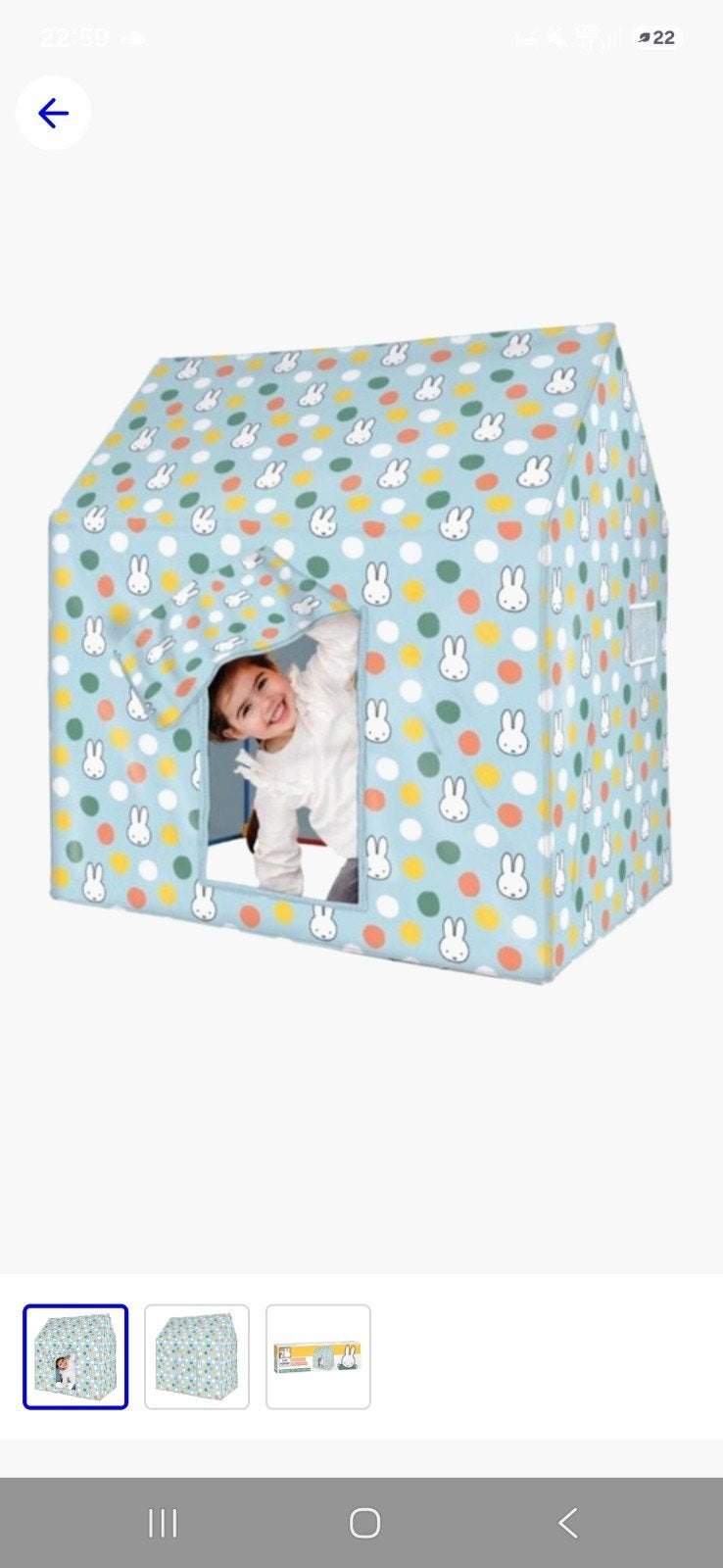 Nijntje Speeltent - Ideaal voor Binnen en Buiten Plezier, Ophalen, Zo goed als nieuw